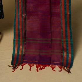 Mercerised cotton 2pc unstitched pochampally ikat dress