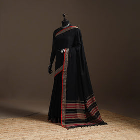 Mercerised cotton dharwad saree with thread border 13