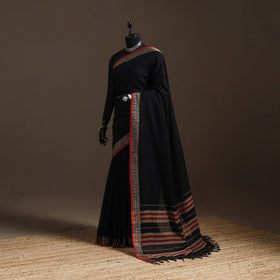 Mercerised cotton dharwad saree with thread border 16