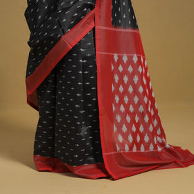Mercerised Cotton Handloom Pochampally Ikat Saree
