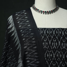 Handloom mercerised cotton pochampally ikat 2pc unstitched