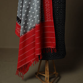 Handloom mercerised cotton pochampally ikat 2pc unstitched