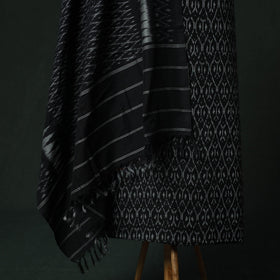 Handloom mercerised cotton pochampally ikat 2pc unstitched