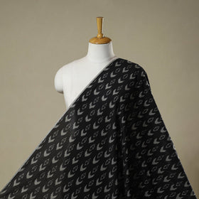 Mercerised cotton pochampally ikat fabric 01 - handcrafted