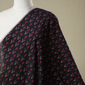 Mercerised cotton pochampally ikat fabric 07 - handcrafted