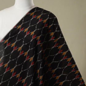 Mercerised cotton pochampally ikat fabric 12 - handcrafted