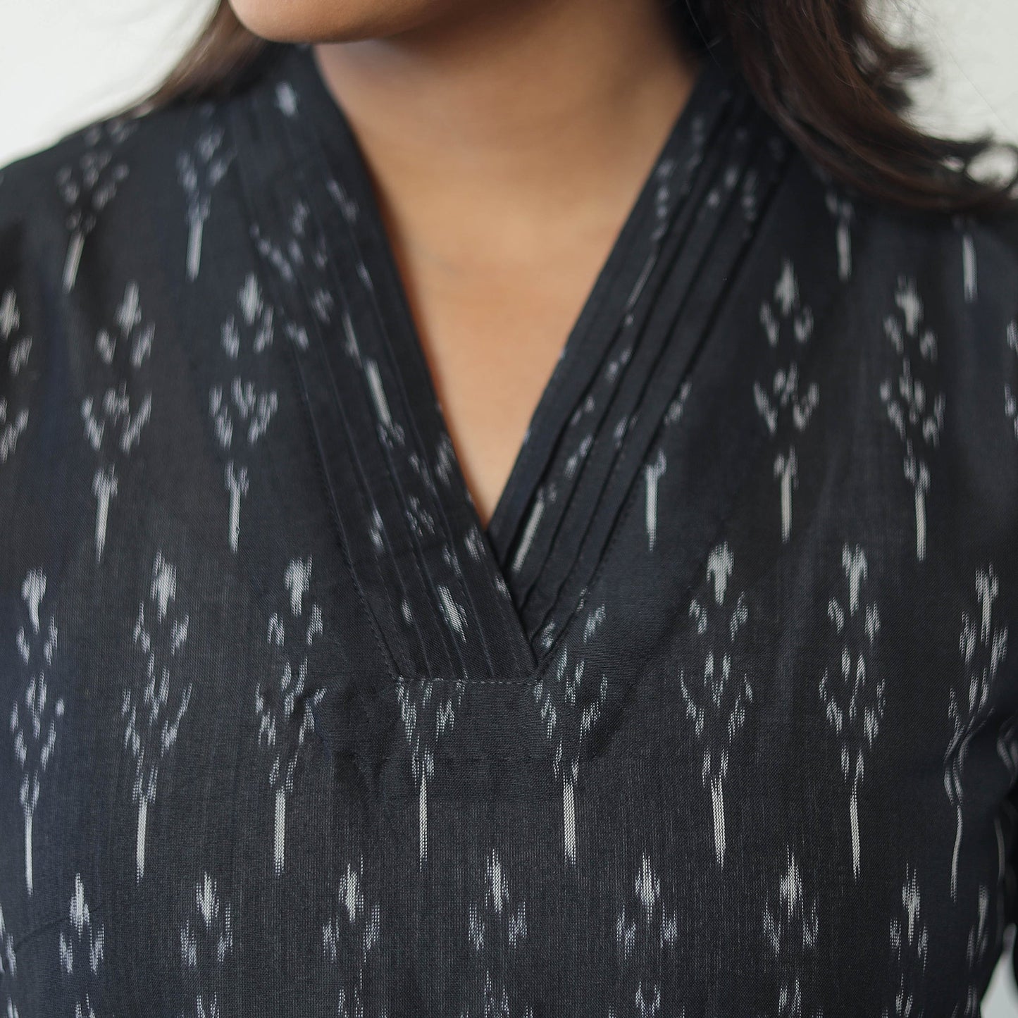 Buy Cotton Pochampally Ikat Kurta for Women