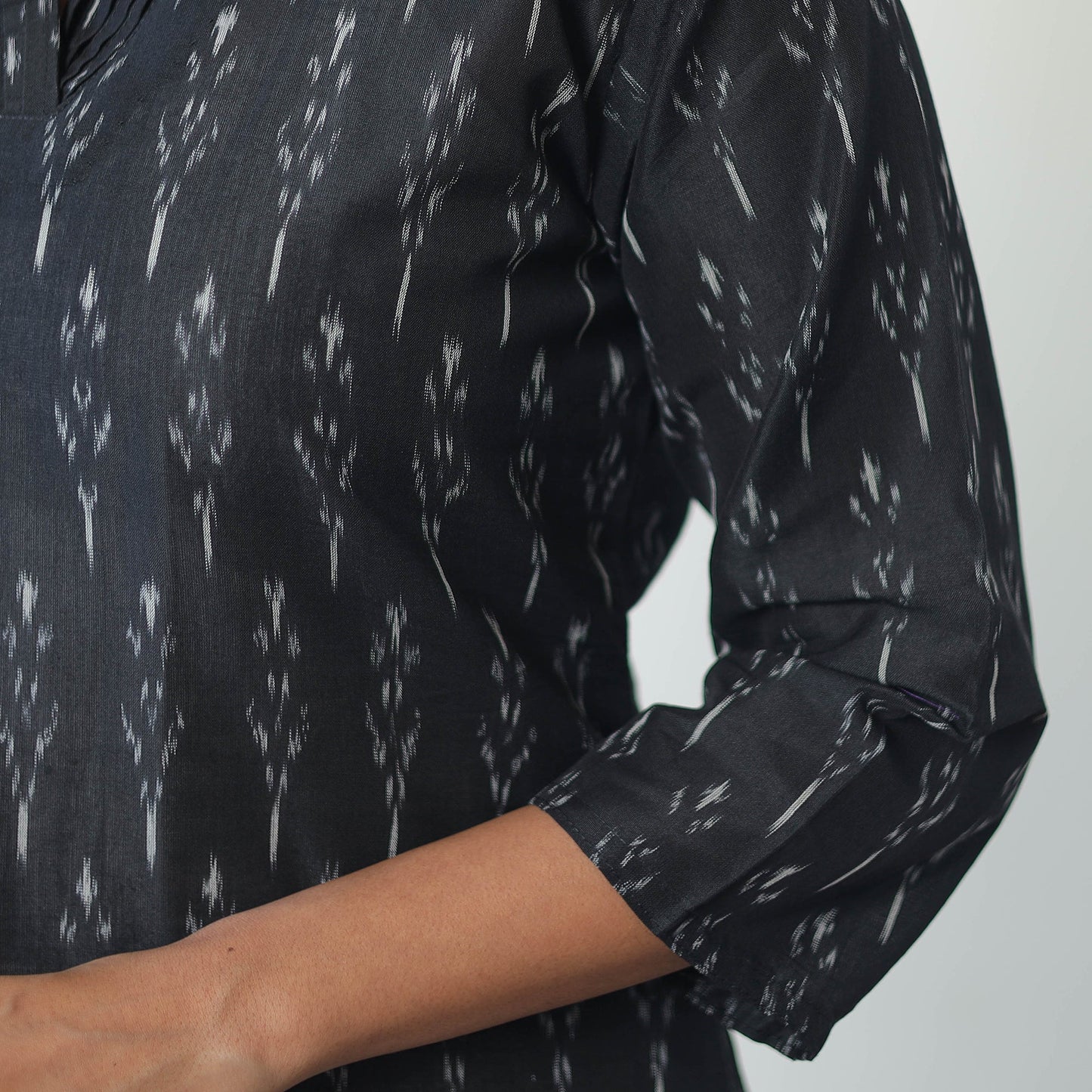 Buy Cotton Pochampally Ikat Kurta for Women