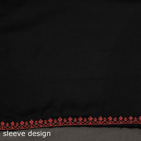 Merino wool hand embroidery 3pc unstitched dress material