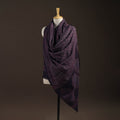 Merino wool natural dyed handwoven hand shawl 09