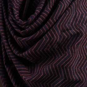 Black - merino wool natural dyed handwoven hand shawl 18