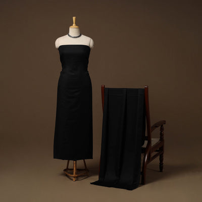 Merino wool plain 3pc unstitched dress material 04