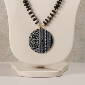 miniature handpainted necklace