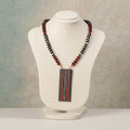 Miniature Handpainted Wooden Necklace With Beads