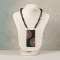  Miniature Hand-painted Wooden Necklace With Beads Online at iTokri.com
