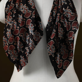 Modal silk pendant necklace scarf 31 - handcrafted