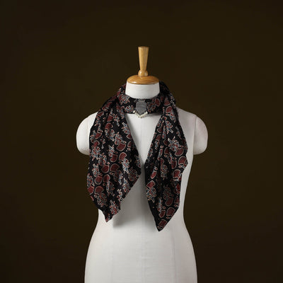 Modal silk pendant necklace scarf 31 - handcrafted