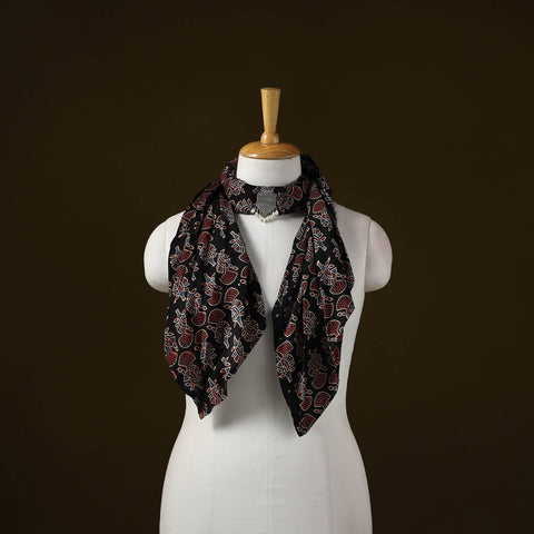 Modal silk pendant necklace scarf 31 - handcrafted