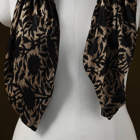 Modal silk pendant necklace scarf 45 - handcrafted