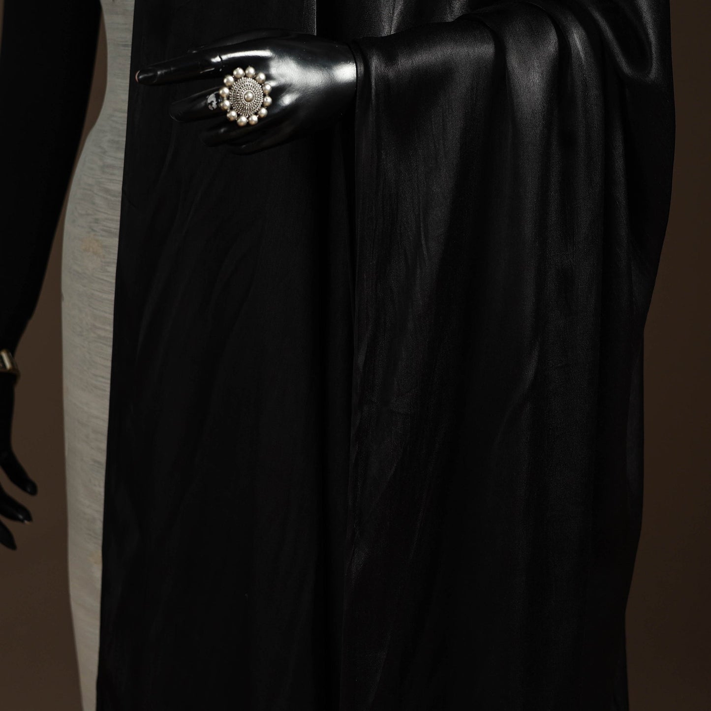 Modal silk natural dyed plain dupatta with lagdi patta 01