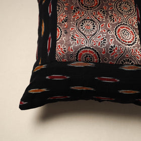 Modal silk patch pochampally ikat cushion cover 15