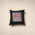 Modal silk patch pochampally ikat cushion cover 23