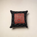 Modal silk patch pochampally ikat cushion cover 24