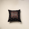 Modal silk patch pochampally ikat cushion cover 26