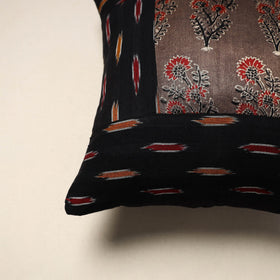 Modal silk patch pochampally ikat cushion cover 26