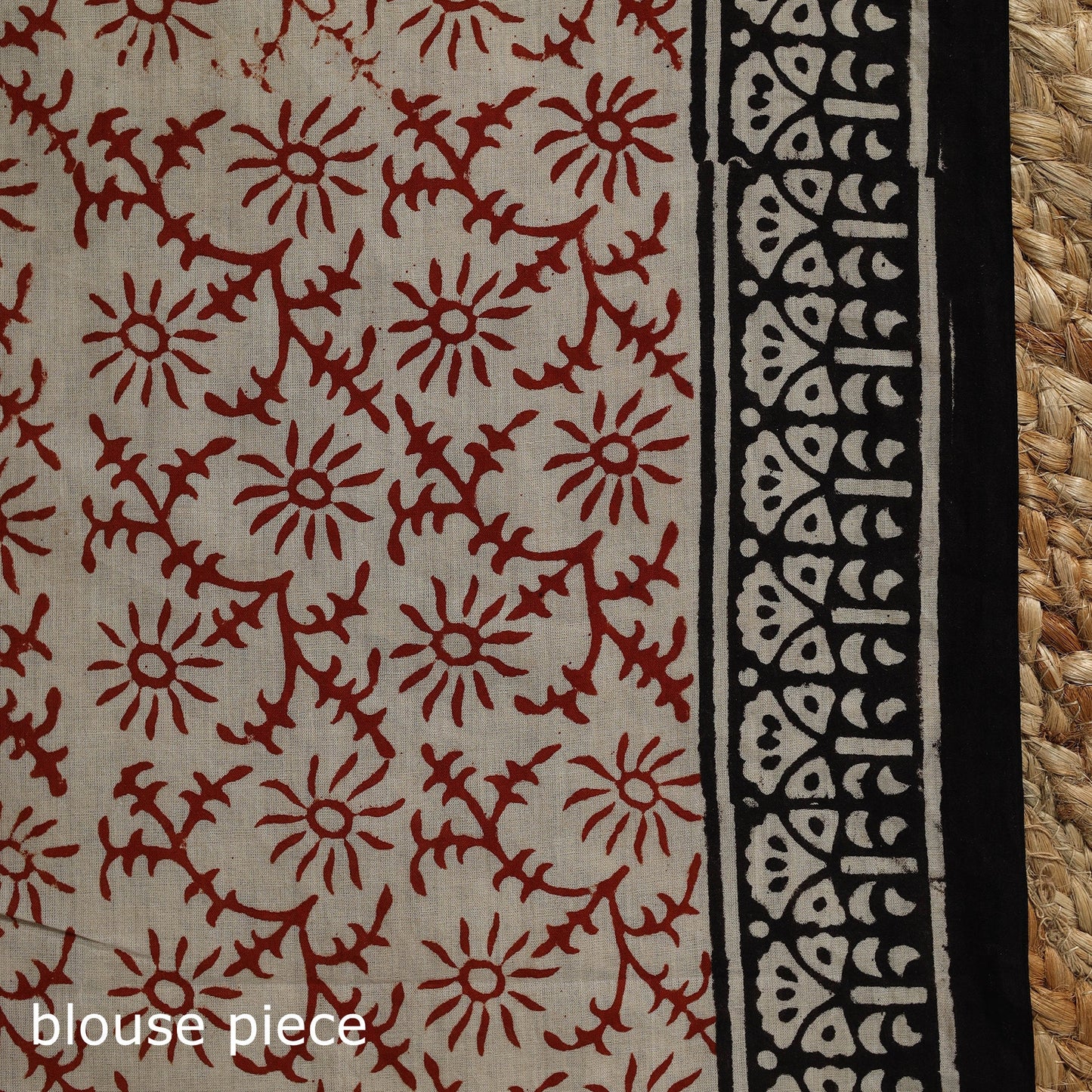 Multicolor - mul cotton natural dyed bagru saree 21