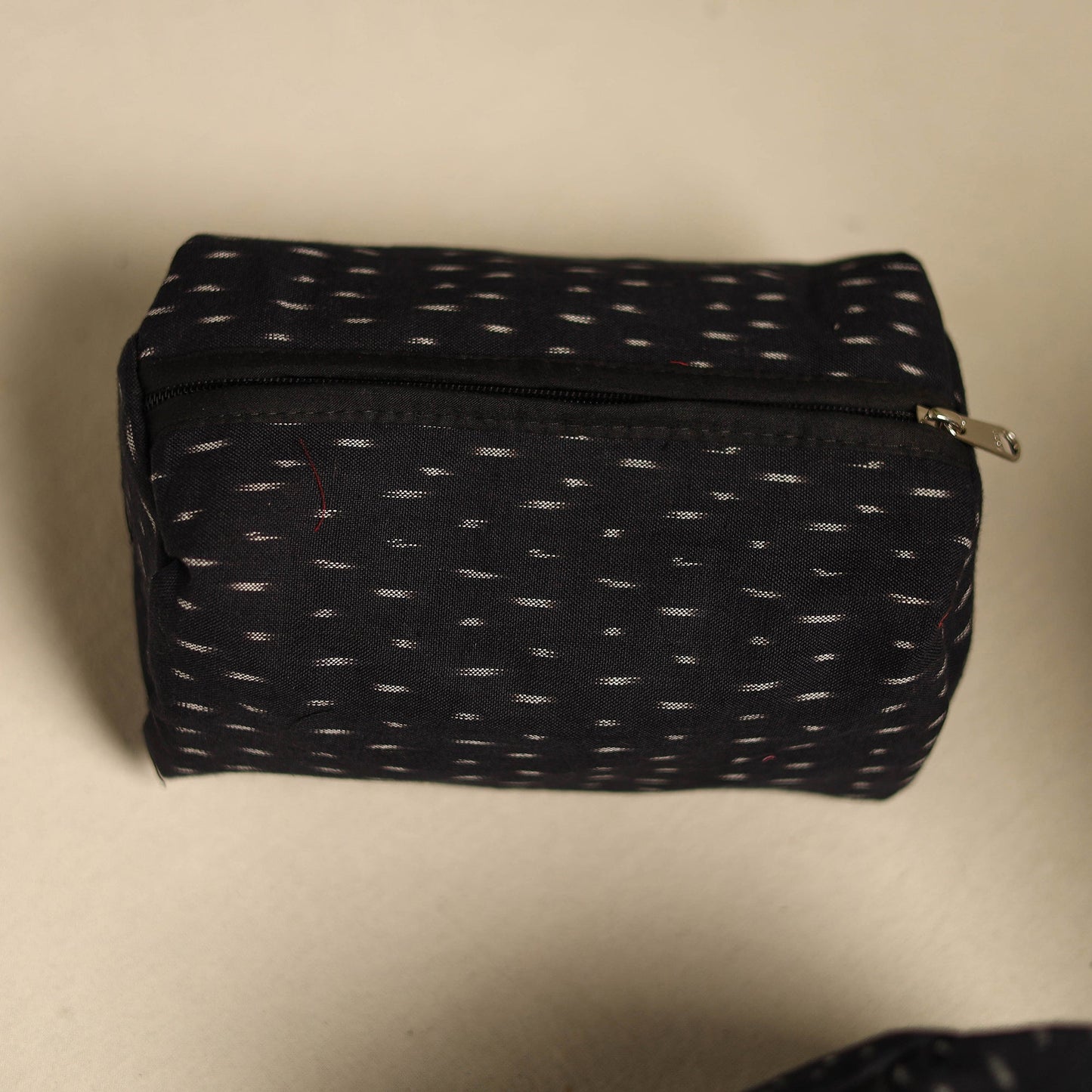  Black Multipurpose Handmade Toiletry Bags (Set of 3) 