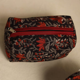  Black Multipurpose Handmade Toiletry Bags (Set of 3)