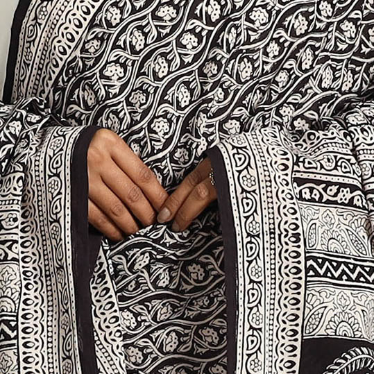 Buy Natural Dye Mul Cotton Bagh Print Dupatta