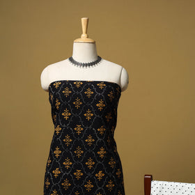 Natural dyed bagru cotton 3pc unstitched dress material 14