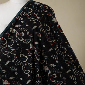 Black - natural dyed bagru dabu fabric 41 - handcrafted