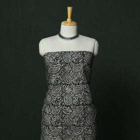 Natural dyed block print cotton pedana kalamkari 2pc