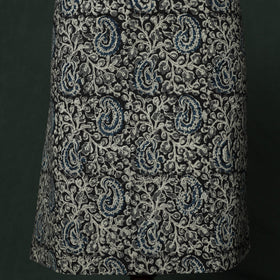Natural dyed block print cotton pedana kalamkari 2pc