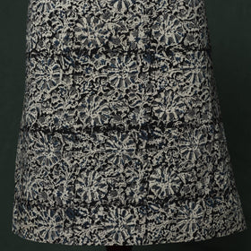 Natural dyed block print cotton pedana kalamkari 2pc