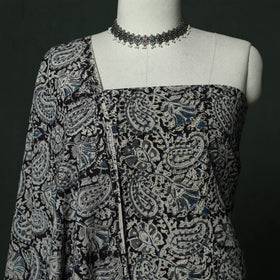 Natural dyed block print cotton pedana kalamkari 2pc
