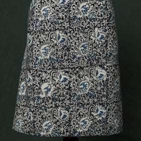 Natural dyed block print cotton pedana kalamkari 2pc