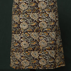 Natural dyed block print cotton pedana kalamkari 2pc