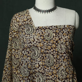 Natural dyed block print cotton pedana kalamkari 2pc