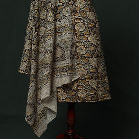 Natural dyed block print cotton pedana kalamkari 2pc