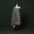 Natural dyed block print cotton pedana kalamkari 2pc