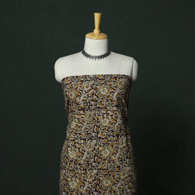 Natural dyed block print cotton pedana kalamkari 2pc