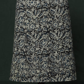 Natural dyed block print cotton pedana kalamkari 2pc