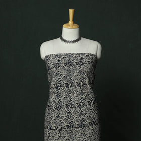 Natural dyed block print cotton pedana kalamkari 2pc