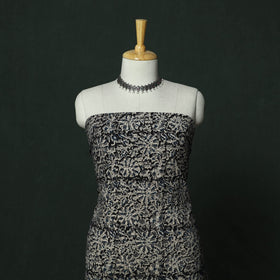 Natural dyed block print cotton pedana kalamkari 2pc