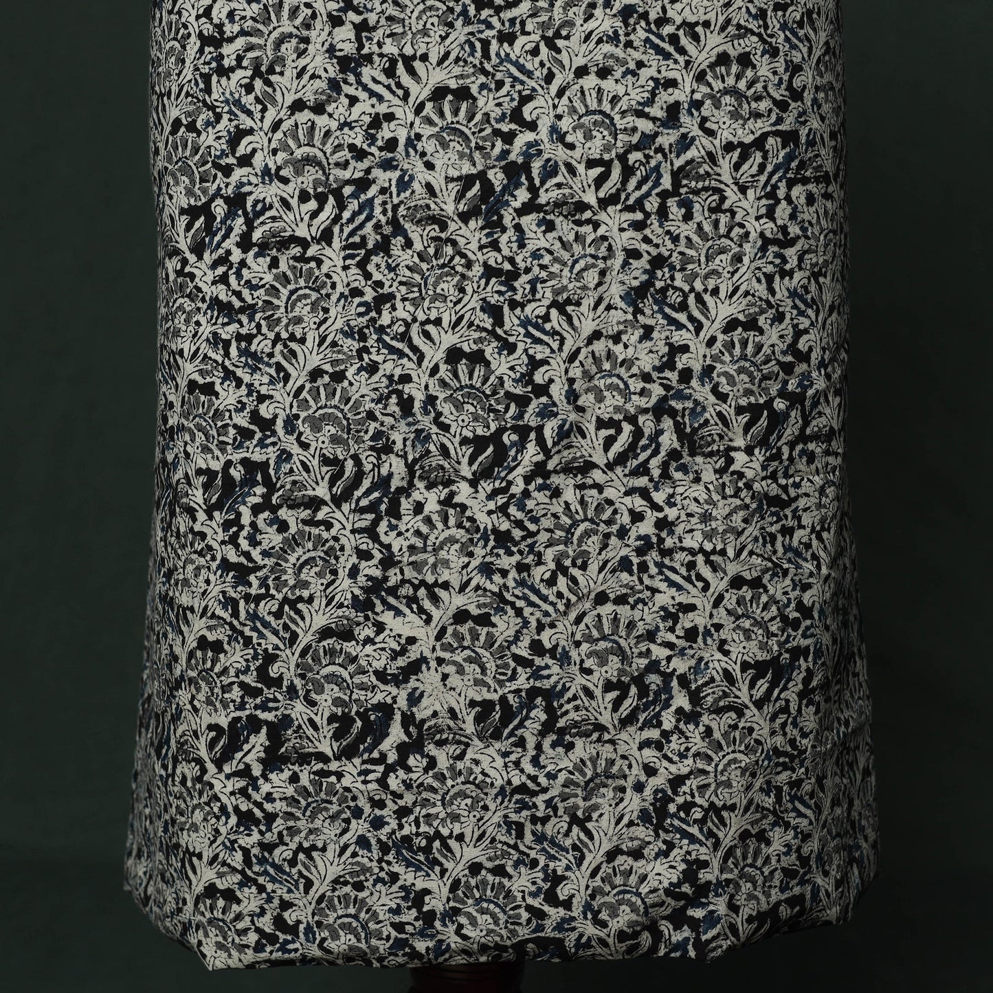 Natural dyed block print cotton pedana kalamkari 2pc