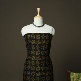 Natural dyed block print maheshwari silk bagru ajrakh 3pc
